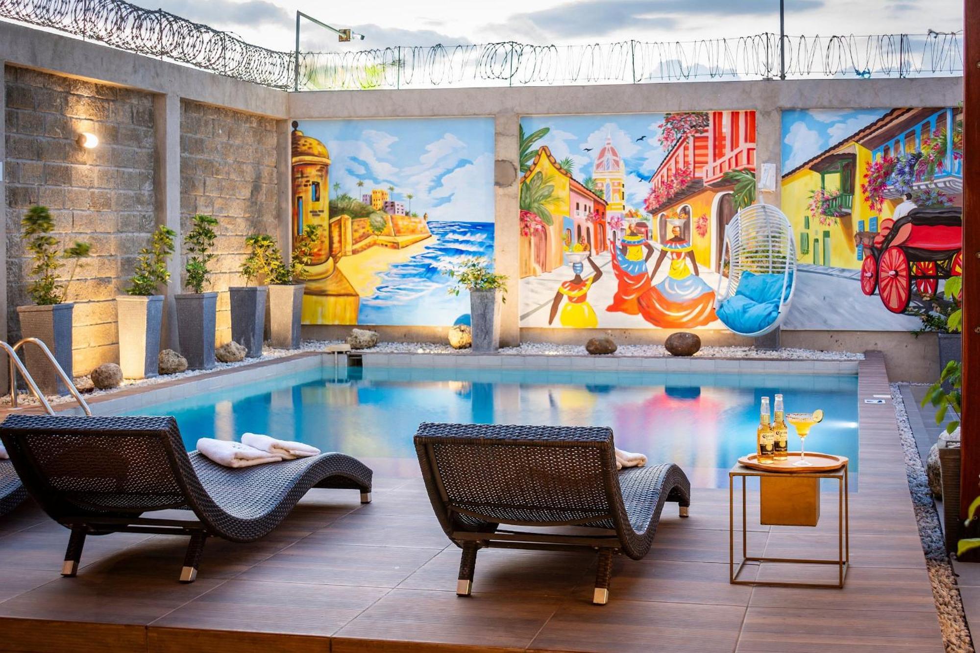 Amazing Beach House 13Br W/Pool & Staff Cartagena Esterno foto