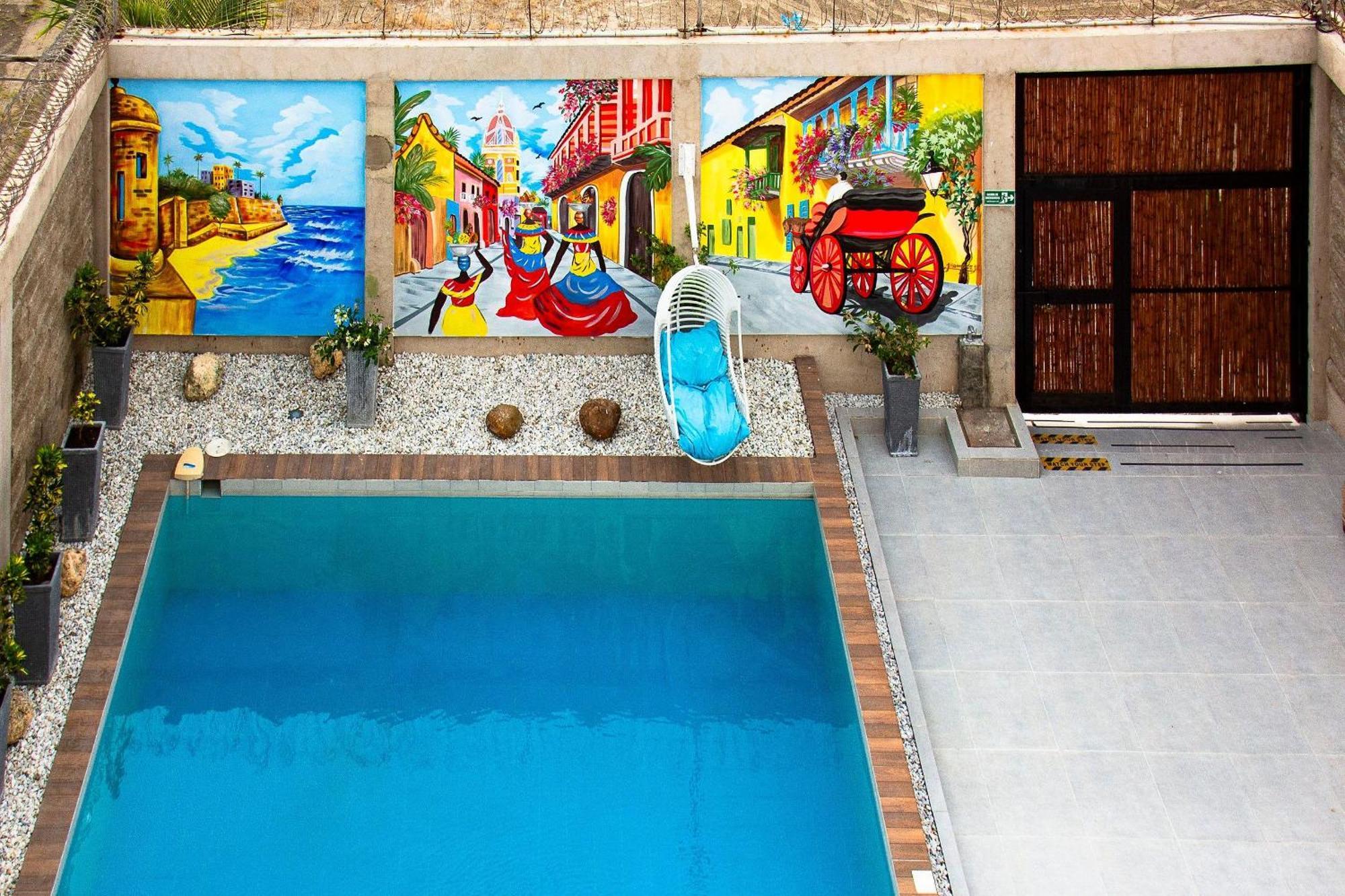 Amazing Beach House 13Br W/Pool & Staff Cartagena Esterno foto