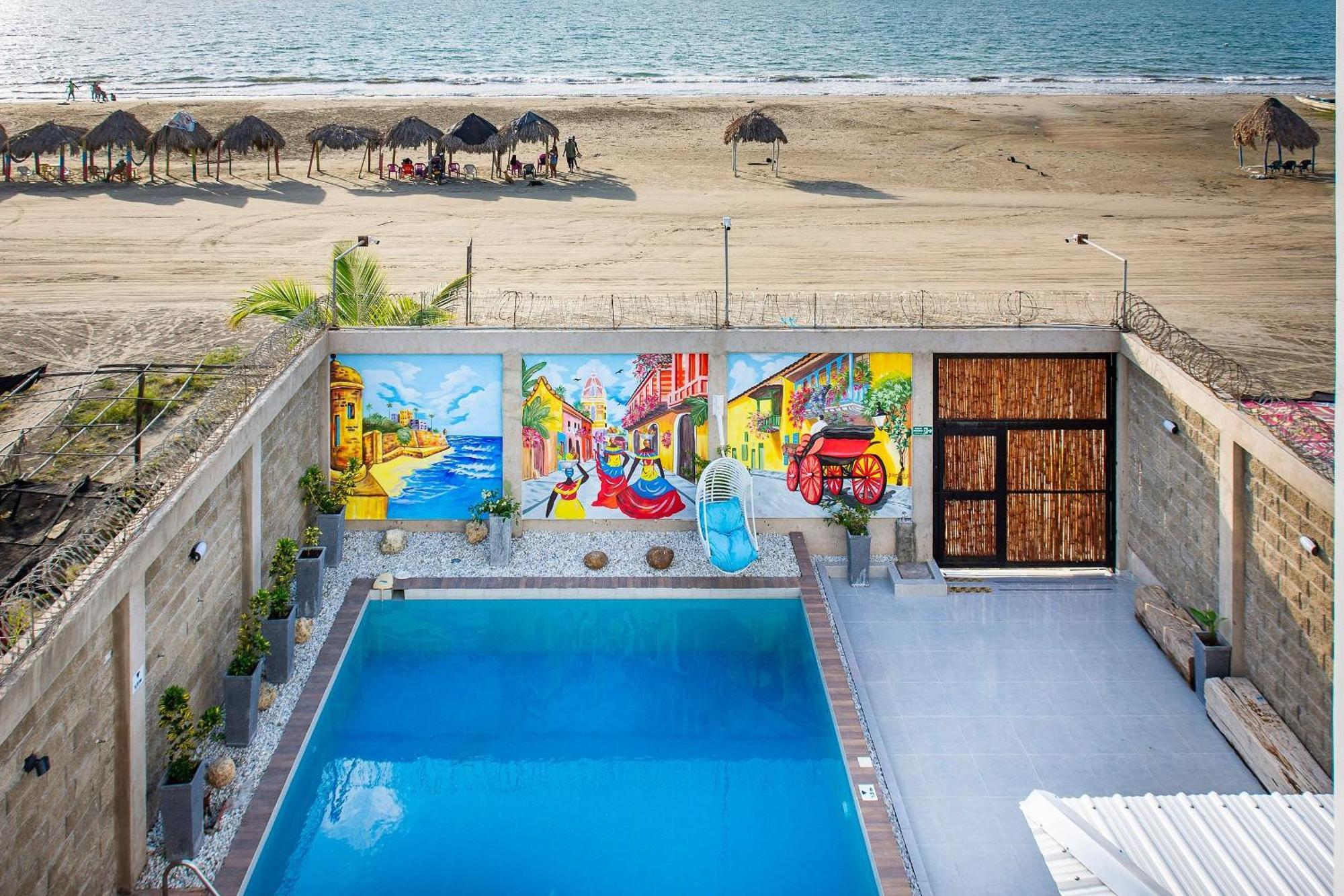 Amazing Beach House 13Br W/Pool & Staff Cartagena Esterno foto